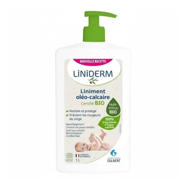 Liniderm Liniment Oléo-Calcaire Certifié BIO 1 L