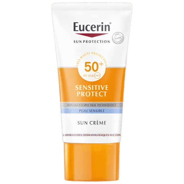 Eucerin Sun Protection Spf50+ Sensitive Protect Crème Solaire 50ml