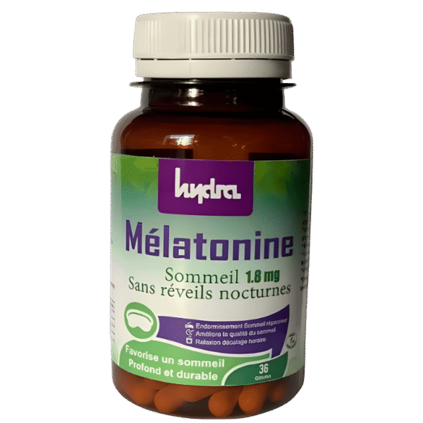 HYDRA PLUS Mélatonine SOMMEIL 1.8MG 36 CAPSULES