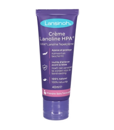 Lansinoh Crème Lanoline HPA 100% Naturelle pour Mamelons Sensibles 40 ml