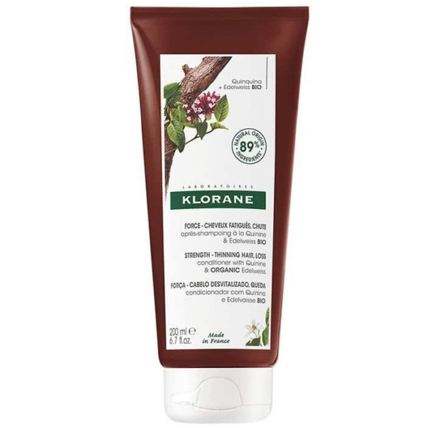 Klorane Baume Après-Shampoing à la Quinine & Edelweiss BIO Fortifiant 200 ml