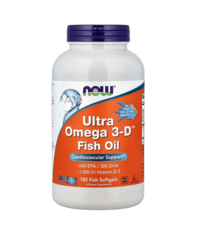 Now Foods Ultra Omega 3-D Fish Oil 180 softgels