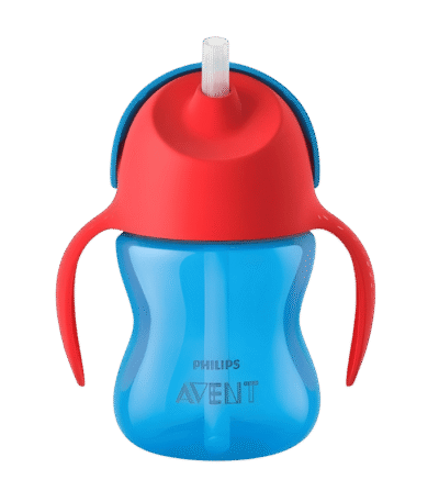 Philips Avent Tasse à Paille 9 mois+ Bleu